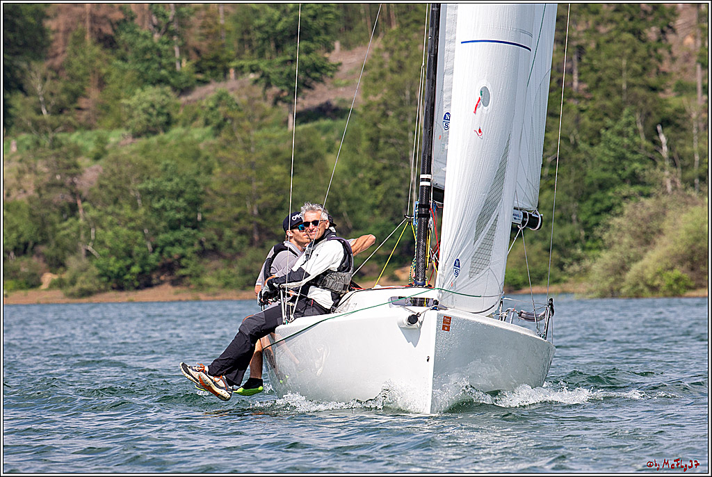 J70 - WOODLAND, 12.06.2021 Segelboot; Segeln; Woodland; Spinnaker; J70; Sorpesee; Sauerland